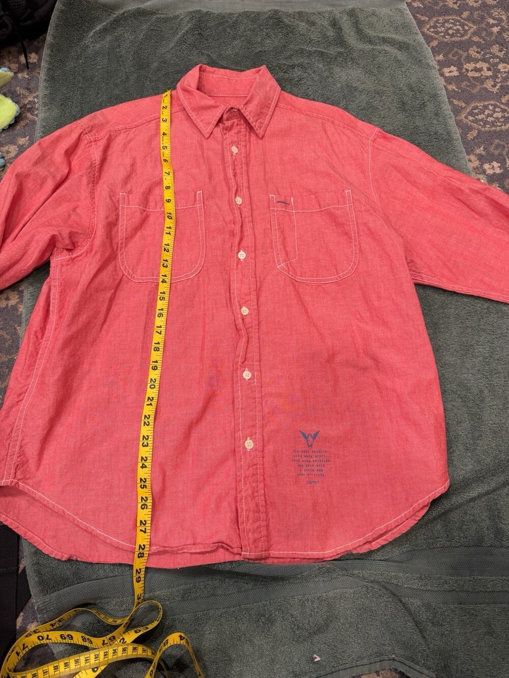 Esprit Sport Men's Vintage Button Down Shirt Size Small 100% Cotton Perfect